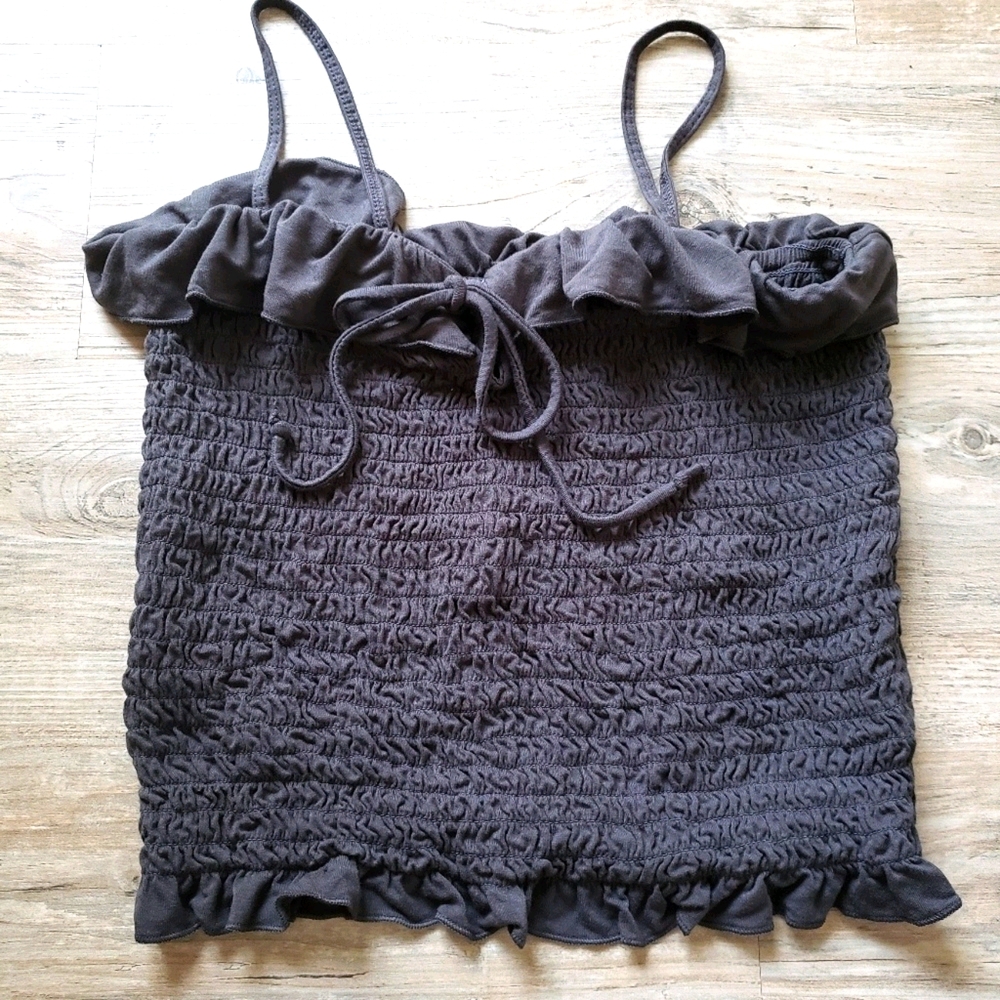 NWOT American Eagle• Grey Textured Tank